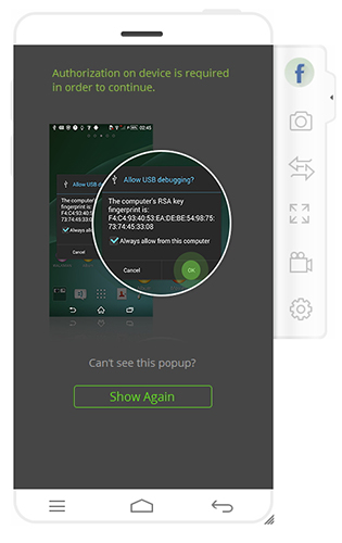  Android Screen Recorder ‒ USB-Debugging zulassen