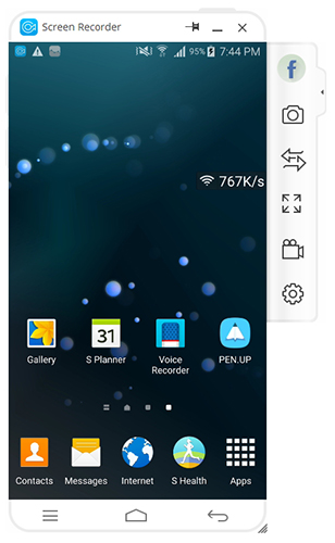  Android Screen Recorder - den Android-Bildschirm spiegeln