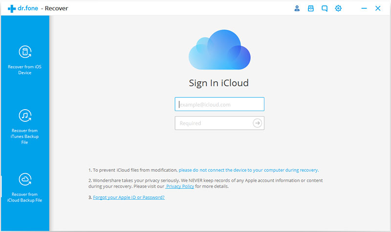 how to recover icloud data