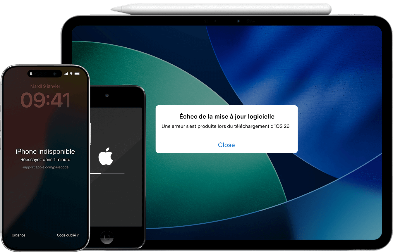 Réparation du système iOS du téléphone Dr.Fone