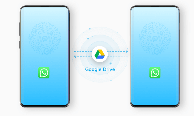 transfiere whatsapp usando google drive
