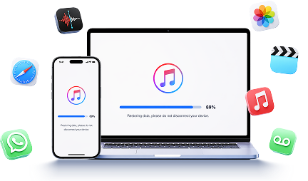 Recover data from iTunes
