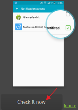 receive phone notifications on PC step 4