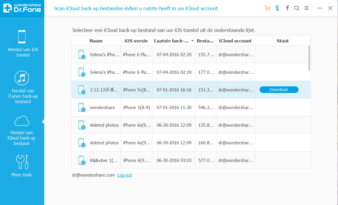 recover data from icloud